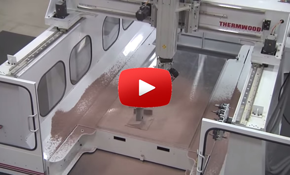 Thermwood Model 77 Machining Ren Shape Pattern Thermwood Model 77 Machining Ren Shape Pattern