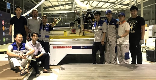 Thermwood Model 43 5'x10-12" CNC Router