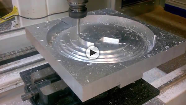 Thermwood Mastercam Solidworks Walkthrough Machining Aluminum Shield on 5 Axis Model 90 Thermwood Mastercam Solidworks Walkthrough Machining Aluminum Shield on 5 Axis Model 90