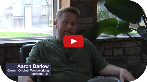Aaron Barlow of Original Woodworking on their new Thermwood Cut Center
