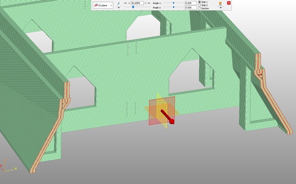 Concrete Mold shown in Thermwood LSAM Print 3D Software Concrete Mold shown in Thermwood LSAM Print 3D Software