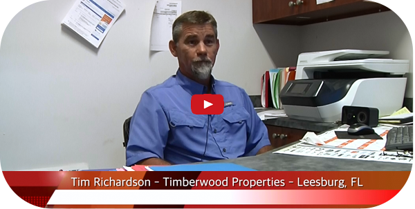 Tim Richardson of Timberwood Properties of Leesburg, FL on their new Thermwood Cut Center