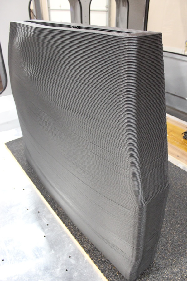 Thermwood LSAM Tall Vertical Structure Printing Thermwood LSAM Tall Vertical Structure Printing