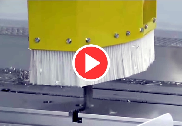 Thermwood Model 63 5'x45' CNC Router Machining Aluminum Video Thermwood Model 63 5'x45' CNC Router Machining Aluminum Video